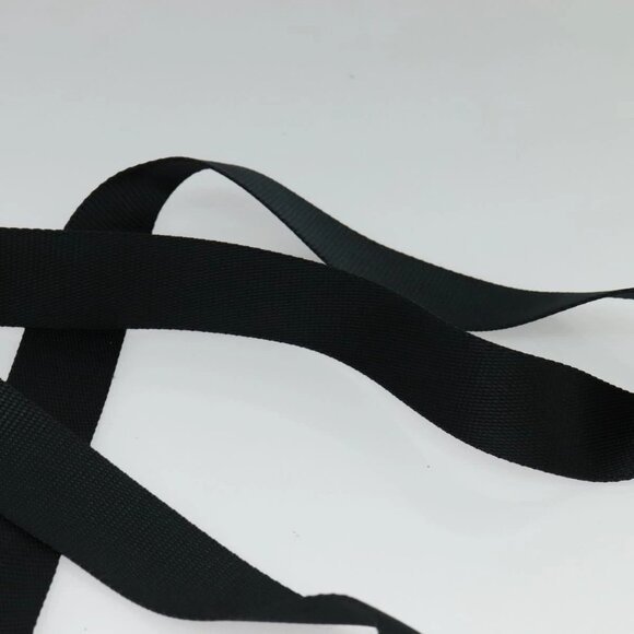 PRADA Shoulder Bag Nylon Black Silver Auth ep9765 - Picture 9 of 16